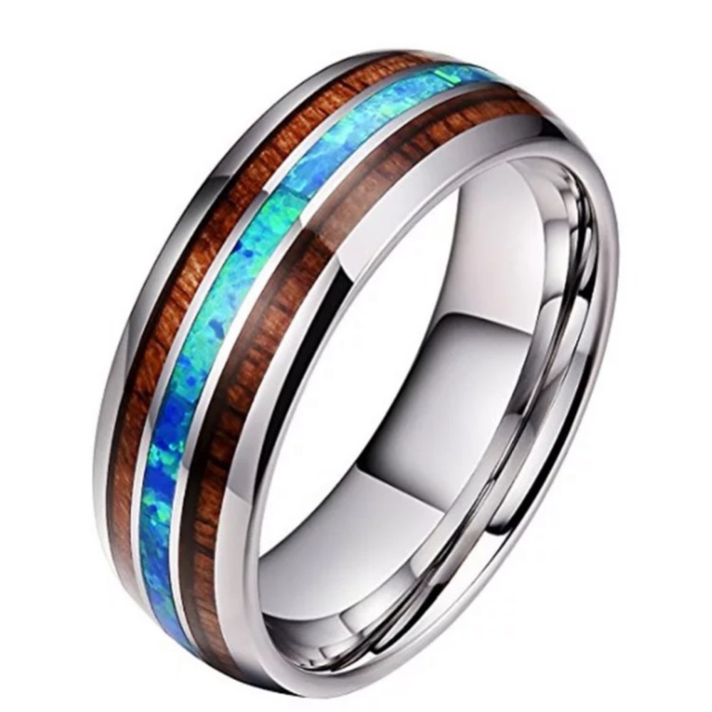 NWOT tungsten carbide ring - Picture 3 of 3